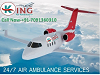 King Air Ambulance Services from Ranchi to Delhi
