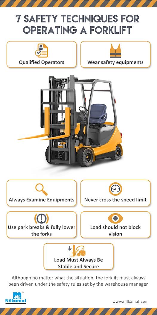 Safety techniques forklift