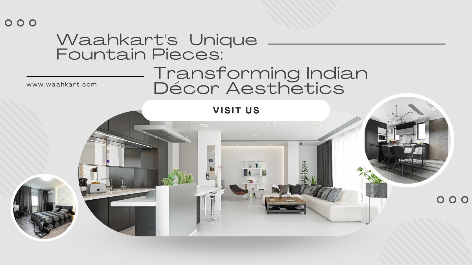 Waahkart’s Unique Fountain Pieces: Transforming Indian Décor Aesthetics