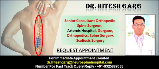 Dr. Hitesh Garg Best Spine Surgeon in India Offers Pain Relief Within Reach