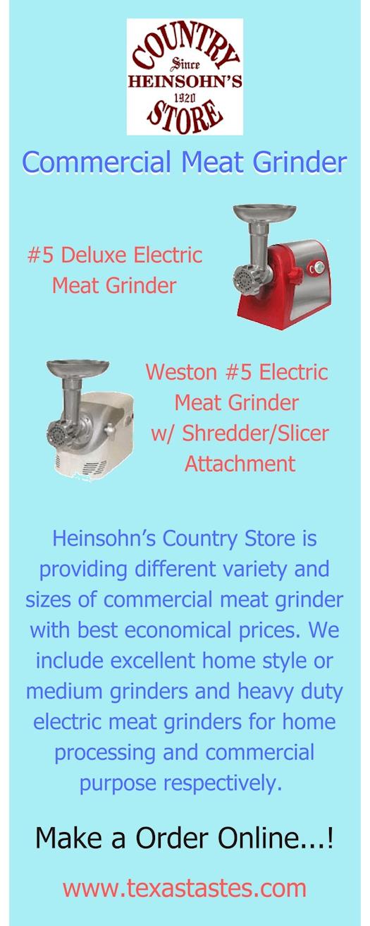 Shop high quality commercial meat grinder | Texastastes