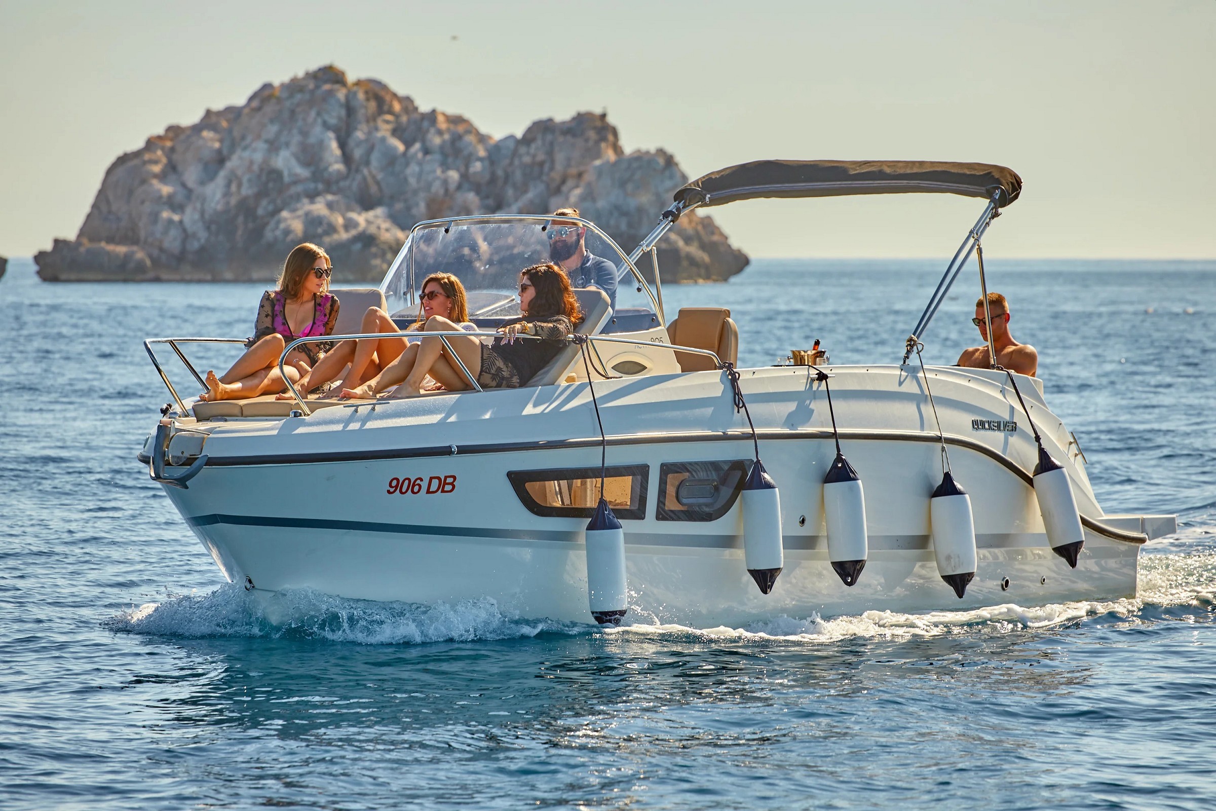 Private boat tour in Dubrovnik water