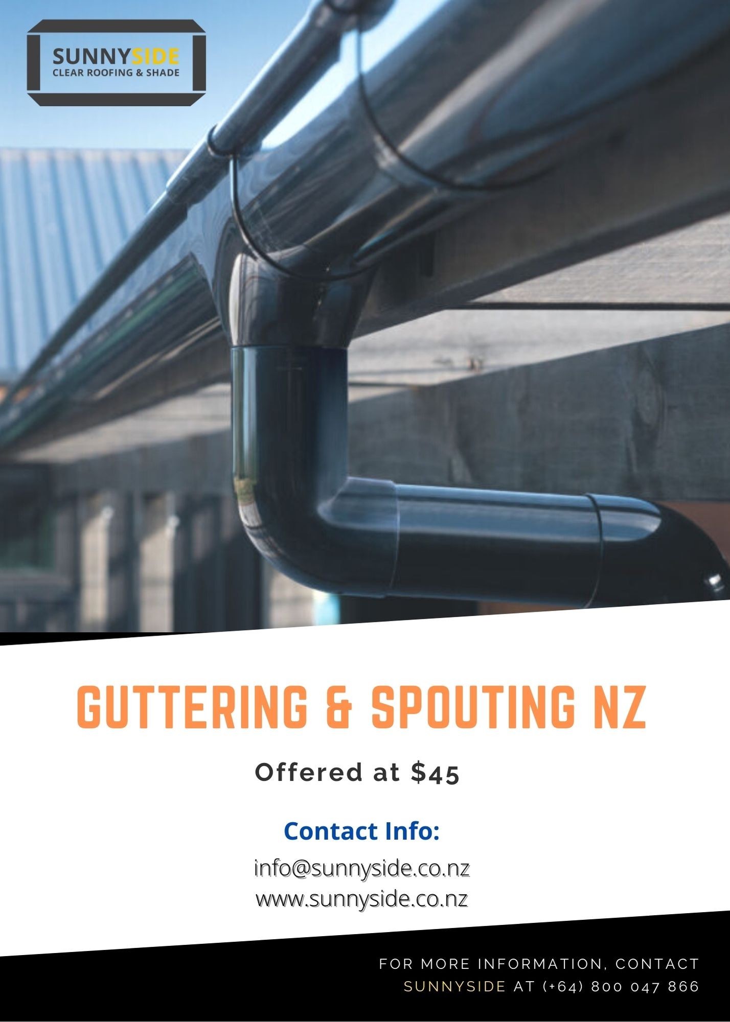 Guttering & Spouting NZ | Sunnyside