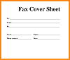 Free printable Blank fax cover sheet