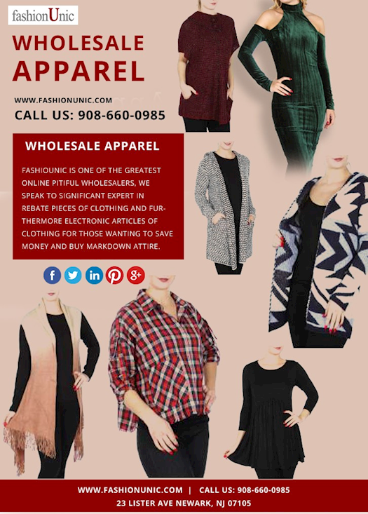 wholesale apparel & fashion jewelry : fashionunic