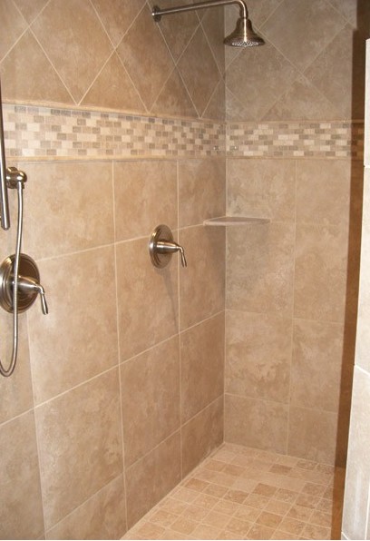 Exact Tile Inc - Tiled Shower - exacttile.com