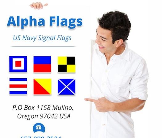 Why US Navy use Signal Flags