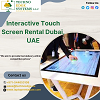 Interactive Touch Screen Rental Dubai, UAE