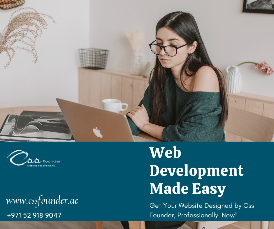 Web development services in UAE