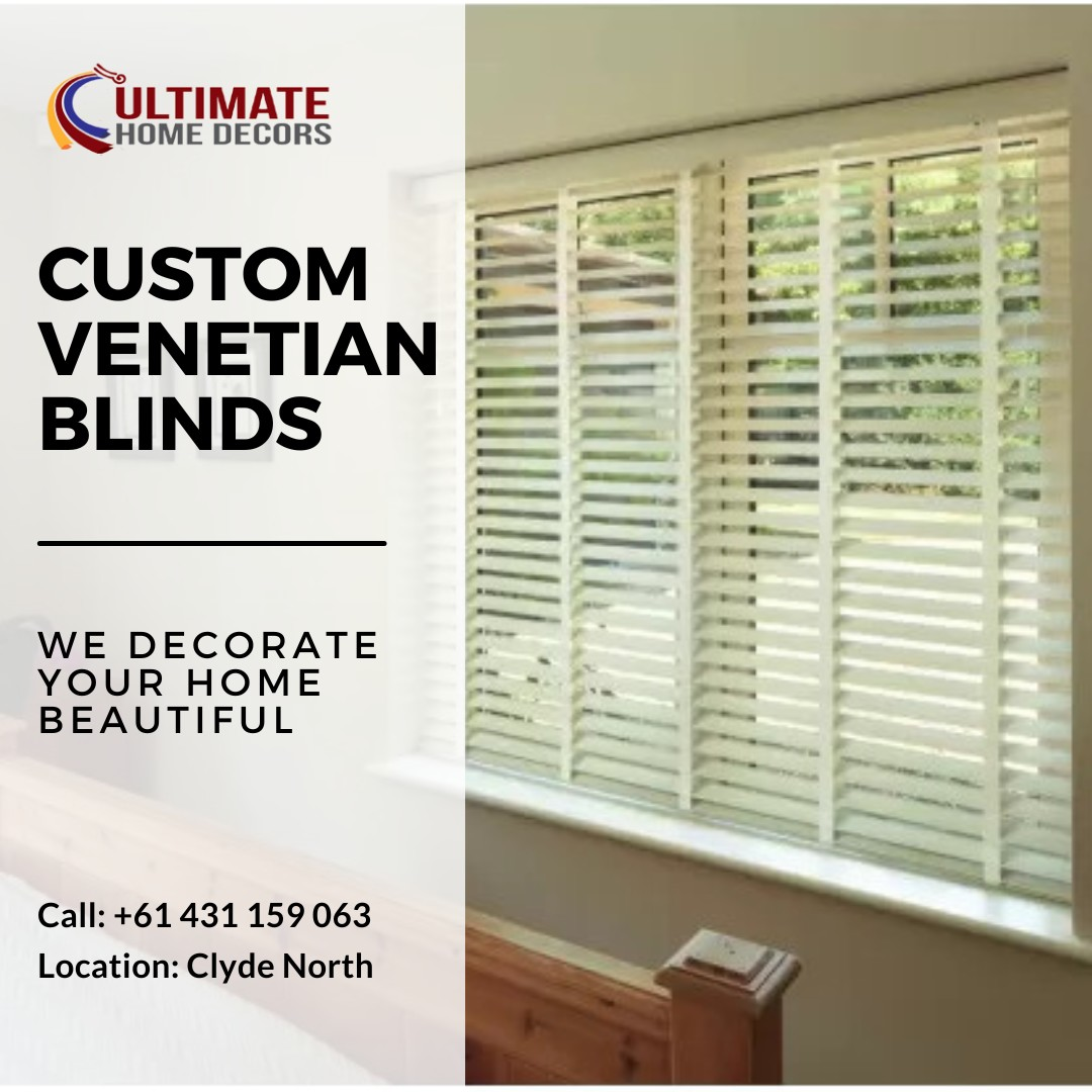 Install custom Venetian blinds in clyde