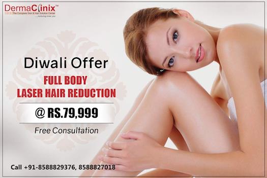 For Full Body Hair removal - Diwali Special Offer 