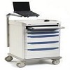 Computer-Ready Bedside Cart