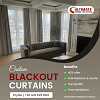 Install Custom blackout curtains