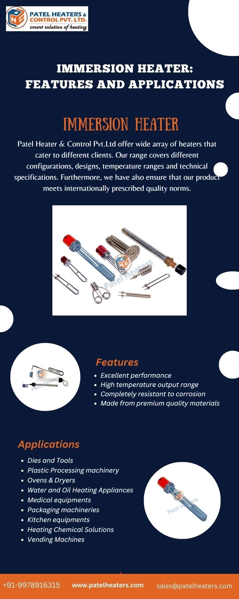 Features and Benefits of Immersion Heater 