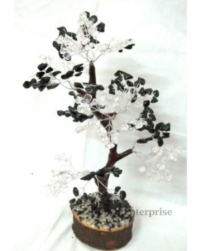 supplier-crystal-stone-black-agate-chips-tree