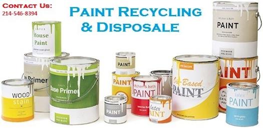 Dallas Paint Disposal: Oil Paint Recycling & Disposal Services Dallas, TX	