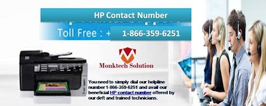 Avail HP Contact Number 1-866-359-6251; our techies have right solution to issues