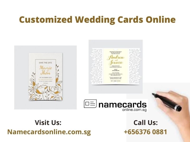 Customized Wedding Cards | Laser Cut Wedding Cards Online in Singapore