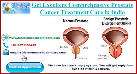 Get Excellent Comprehensive Prostate Cancer Treatment Care in India