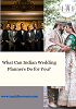 What Can Indian Wedding Planners Do for You?