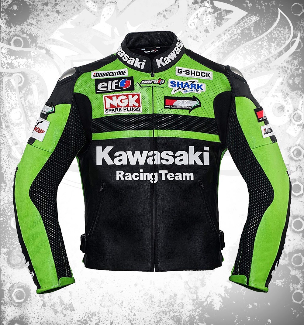 Kawasaki Racing Team Motogp Leather Jacket