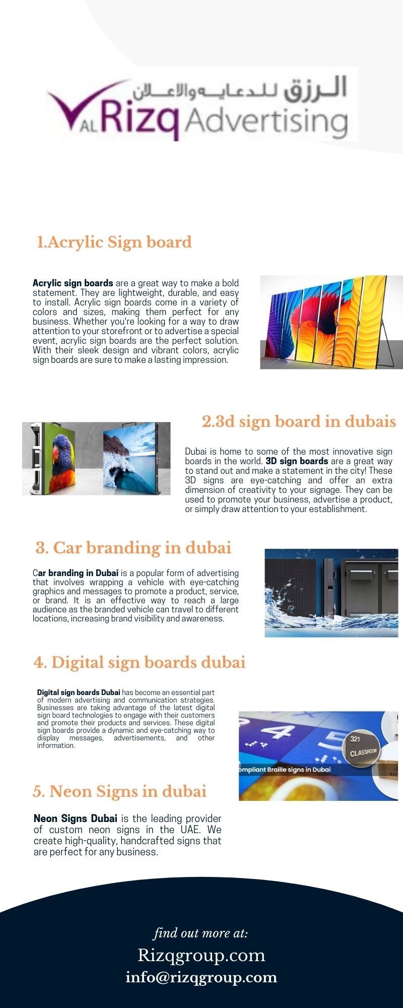 Custom Neon Signs Dubai