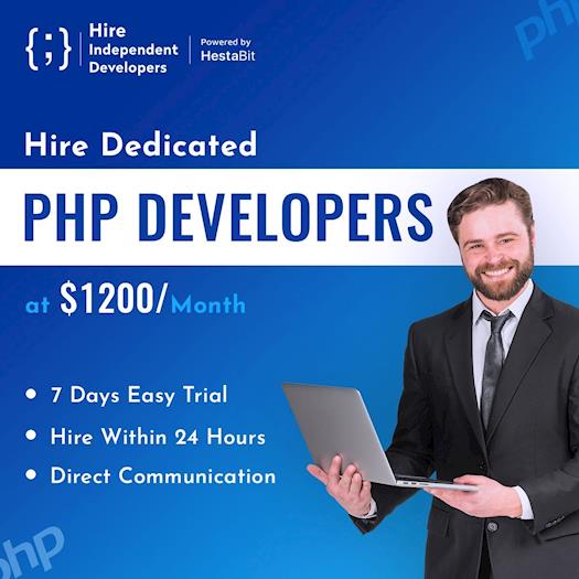 Hire PHP Developers | 7 Days Free Trial
