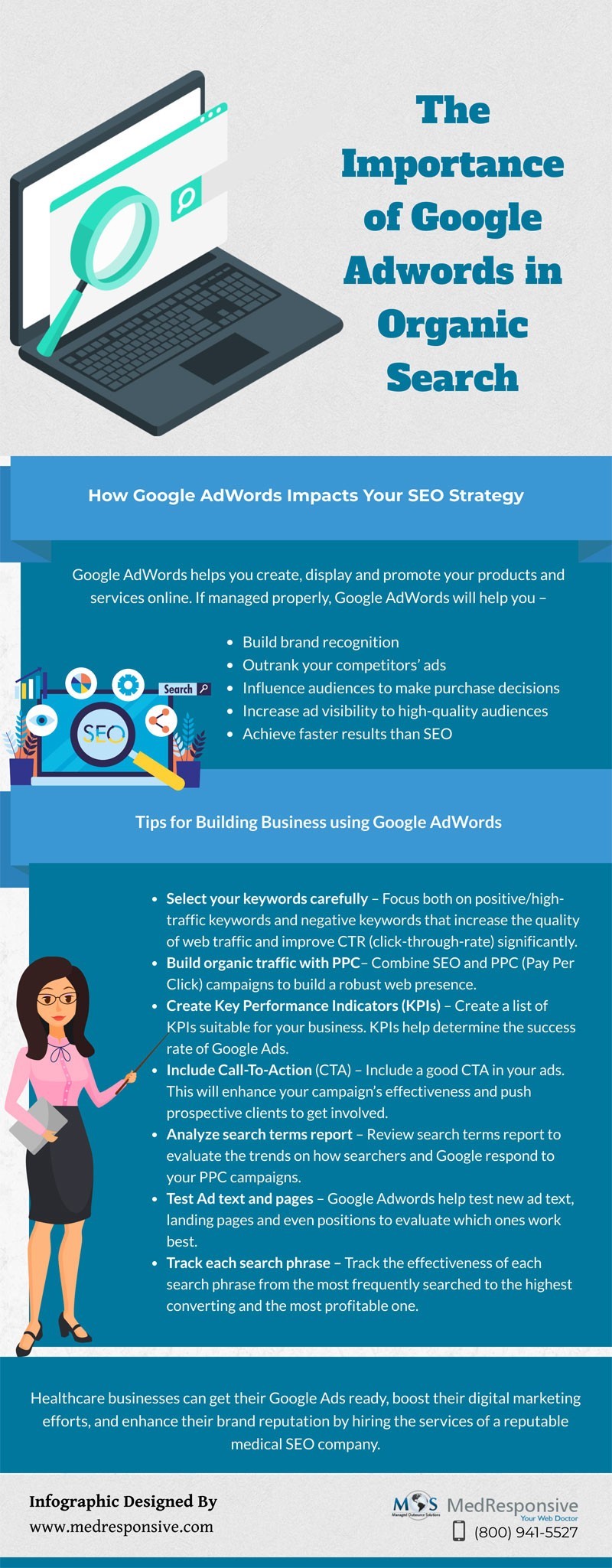 The Importance of Google Adwords in Organic Search [Infographic]