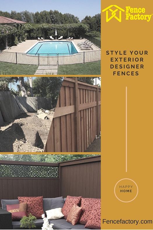 Style Your Exterior With Designer Fences