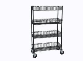 Mobile Basket Shelf Cart