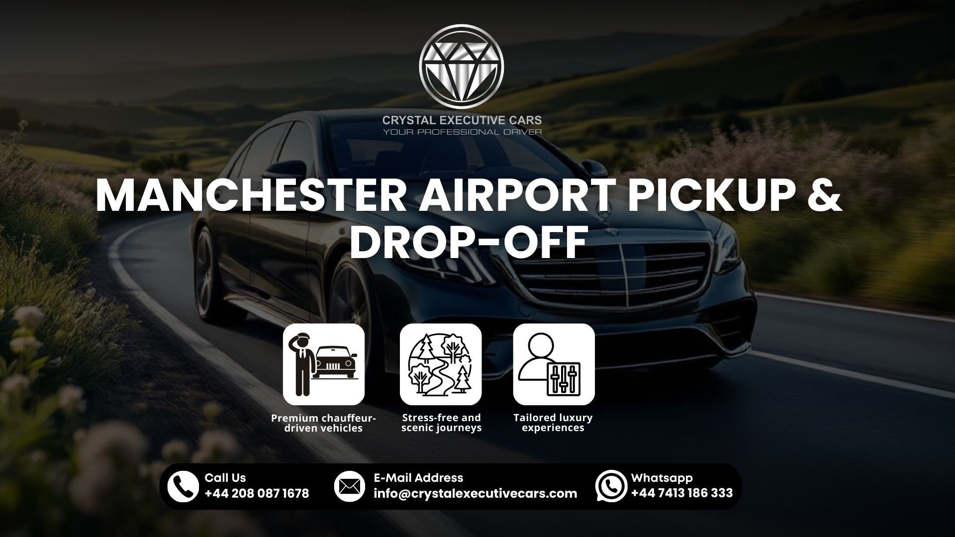 Crystal Executive Cars – Executive Manchester Airport Transfers