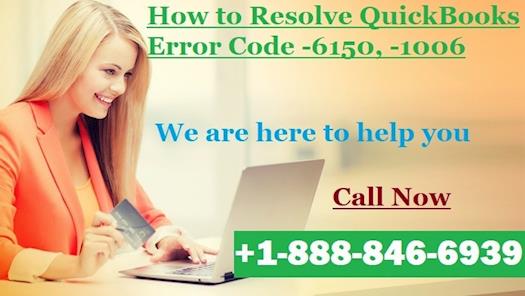 Support For QuickBooks Error Code -6150, -1006