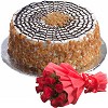 Order fresh and beautiful cake from CakenGifts.in
