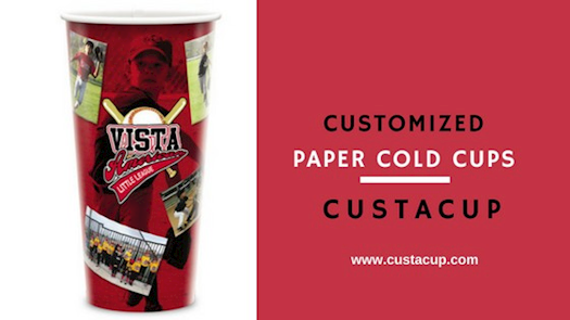 Get Your Cold Cups Personalized And Best Quality From Custacup 