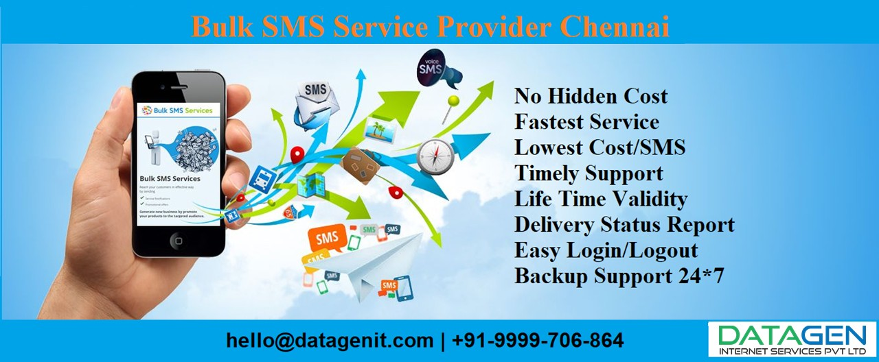 Bulk SMS Service Provider in Chennai | Datagenit Services. 