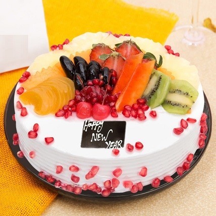 Send Eggless Cakes to Kanpur on New Year from OGDMart