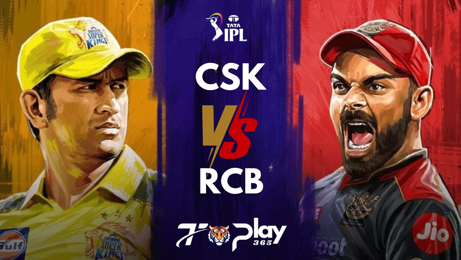 CSK vs RCB, IPL 2025 – The Ultimate Cricket Rivalry!