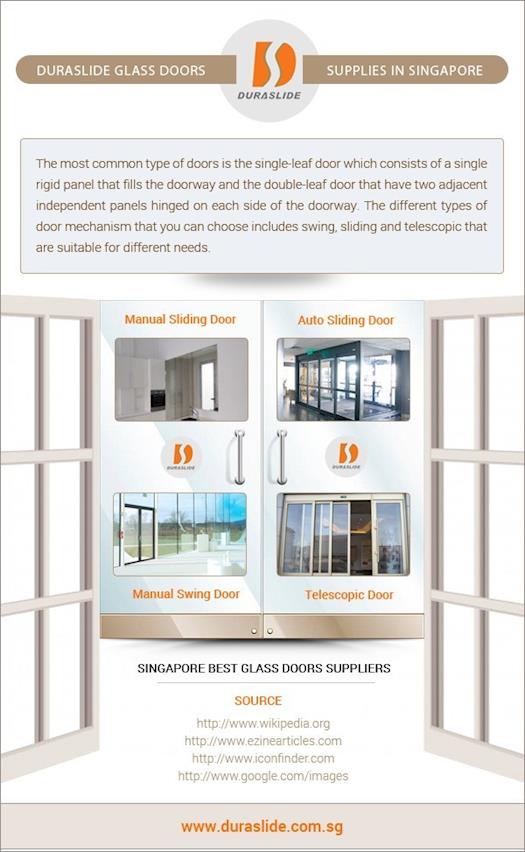 Glass Doors Suppliers in Singapore