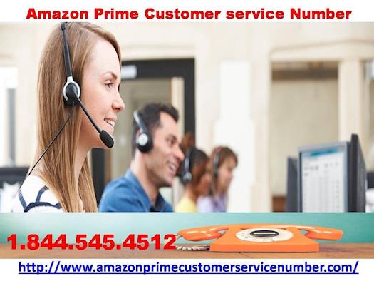 Get step by step advice via Amazon Prime Customer Service Number 1-844-545-4512