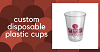 Buy Wholesale Personalized Plastic Cup At CustACup