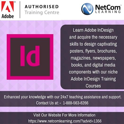 Acquire the expertise In Digital Media components with Adobe InDesign Training Courses