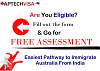 Australia assessment form