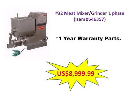 Buy #32 Meat Mixer/Grinder 1 phase