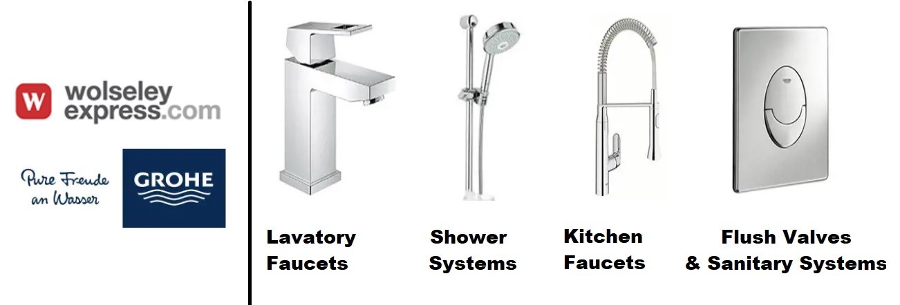 Shop for Grohe Bathroom and Toilet Spare Parts & Accessories!