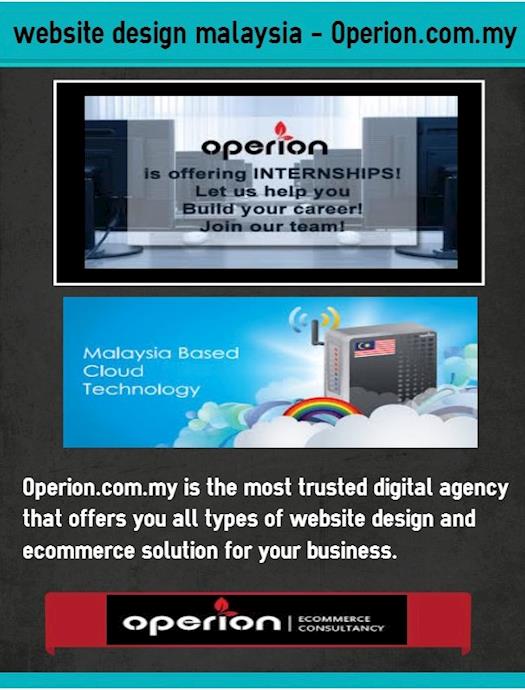 Malaysia website design - Operion.com.my