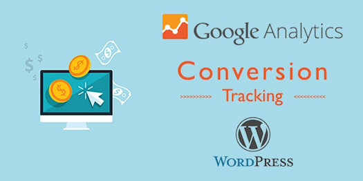 WordPress Google Analytics Conversion Tracking setup