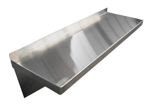 Stainless Steel Wall Shelving