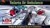 Vedanta Air Ambulance from Coimbatore to Delhi with specialist MD Doctor