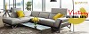 Contemporary L-Shaped Victory Sectional Sofa