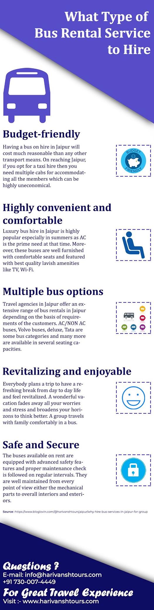 What Type of Bus Rental Service to Hire